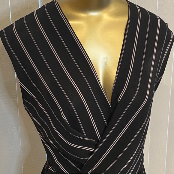Luna Pin Stripe Dress - Picture 2 of 10